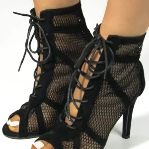 Latin Dance Shoes Women Girls Pole Ladies Dancing Shoes High Heels bd Competition White Latina Boots Party adjustable instep