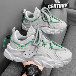Alternative view of Men's Shoe Breathable Thick Soled Casual Sneakers Outdoor Running Four Seasons New Tennis Men Soft Soles Comfort Male Sneakers